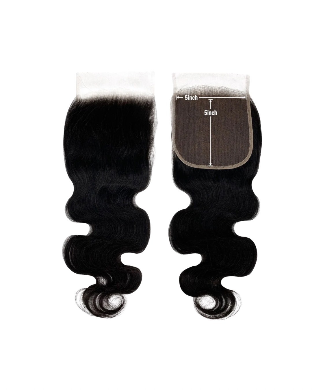 Raw Vietnamese HD 5x5 Closure (All Textures)